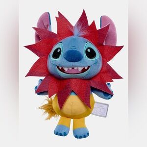 Disney Stitch as Simba Plush 100 Years of Wonder Lilo & Stitch New 8”